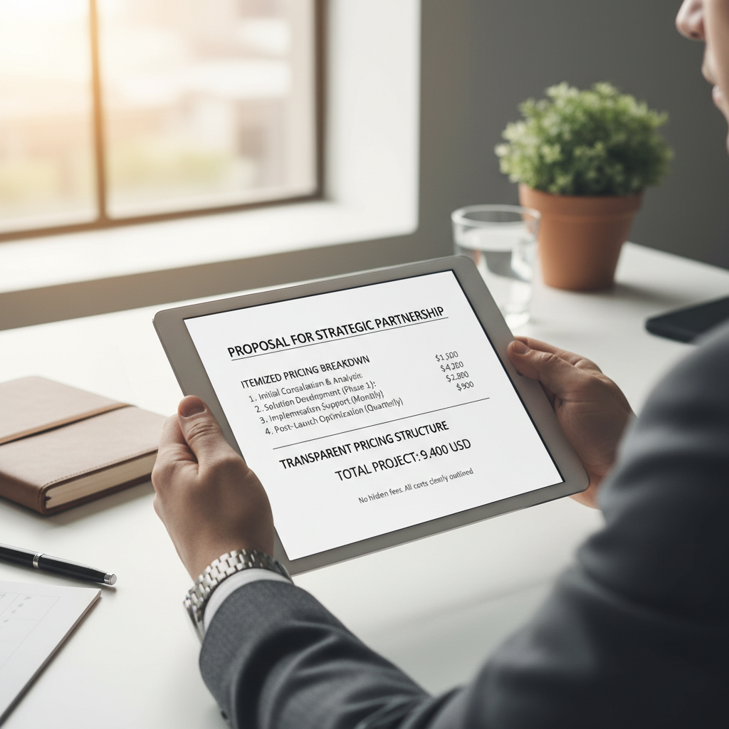 Detailliertes und transparentes Angebot für Treppenlift