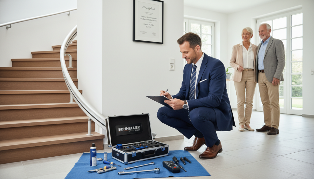 Langfristiger Service und regelmäßige Wartung durch eigenes Team